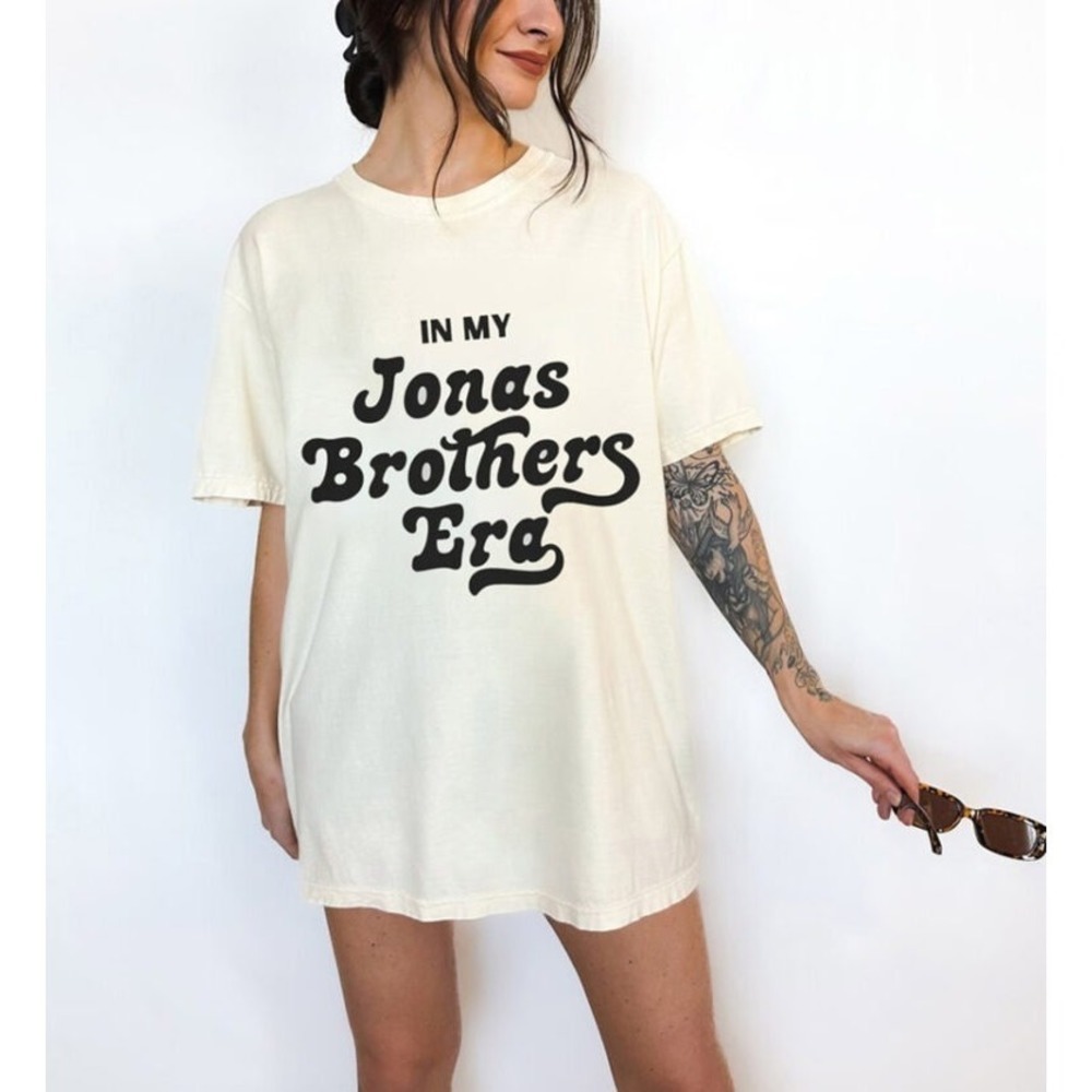 In My Jonas Brothers Era Shirt Jonas Brothers Shirt Jonas Brother Tees